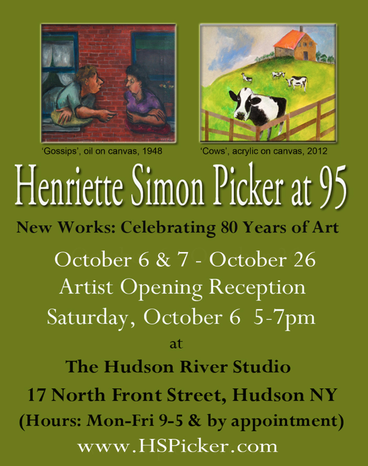 Hudson River Studio Exhibition Poster