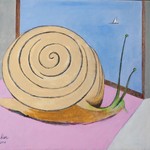 Snail with Sailboat