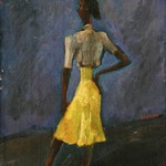 Woman in Yellow Skirt